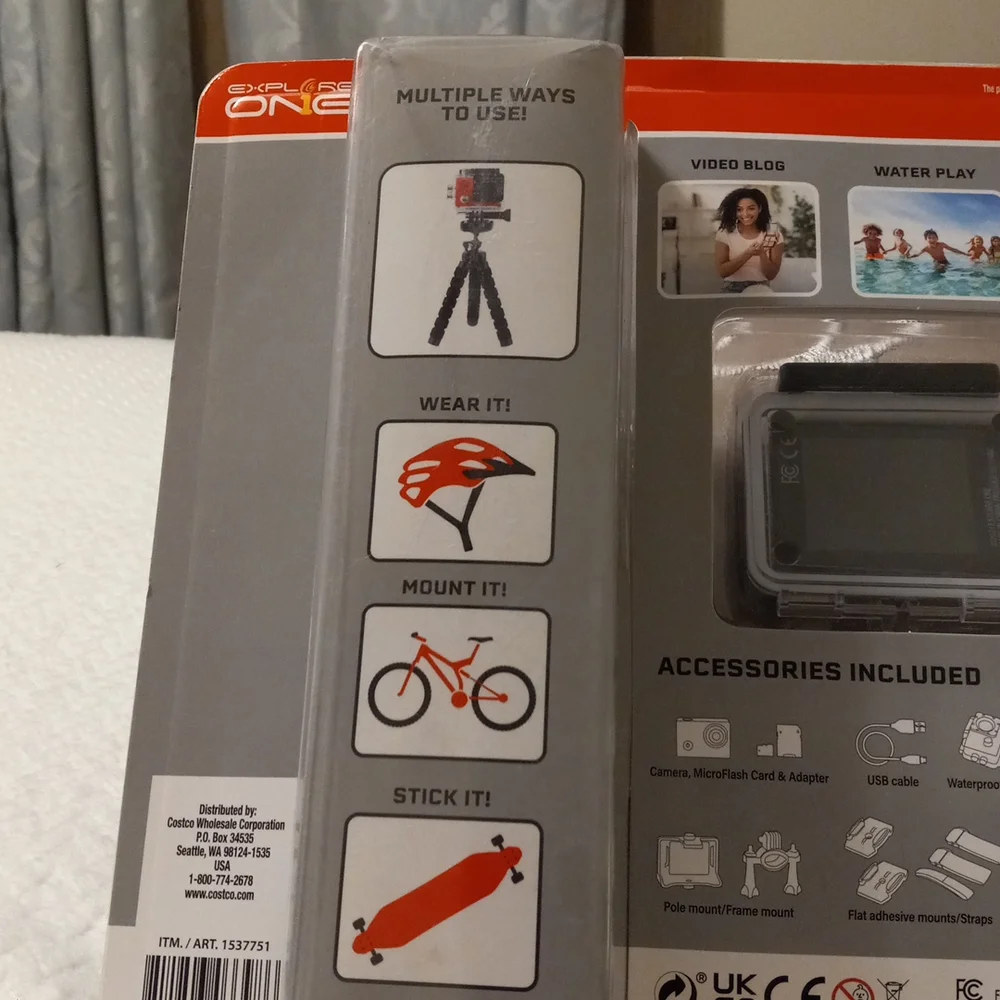 4K WiFi action camera